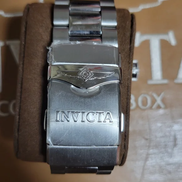 Invicta Green and Silver Men's Watch